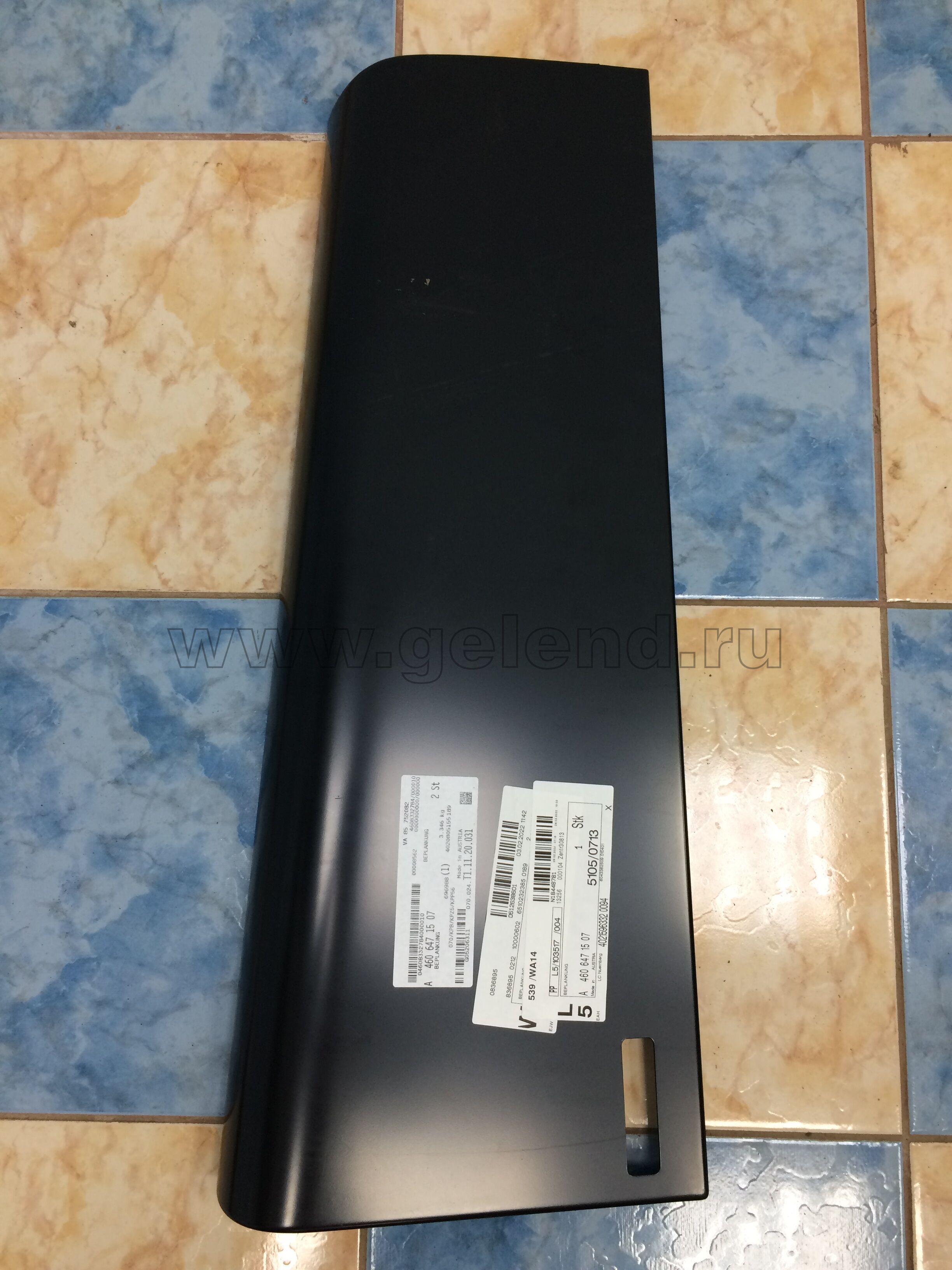 A4606471507 Панель кузовная задняя верхняя,левая* для Мерседес ...